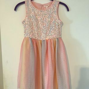 Pretty sequin dress for girls